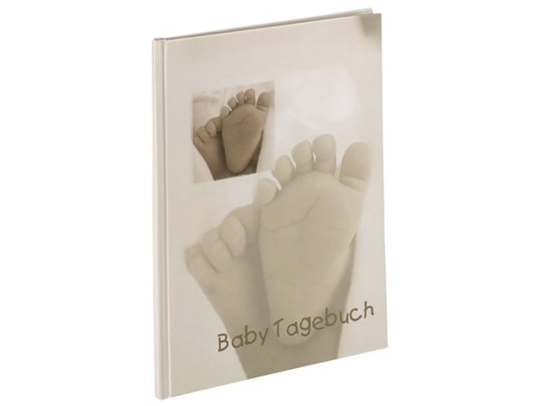 Hama Baby Diary "Baby Feel", Beige, Papir, 44 ark, 205 mm, 270 mm, 280 mm