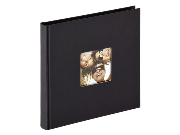 Walther Fun black 18x18 30 black fotosider bok FA199B