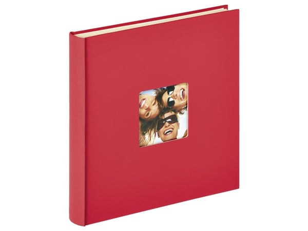 Walther Fun, Röd, 50 ark, Inbindning, papper, Vit, 45 mm