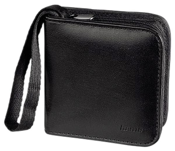 Hama Wallet 12 SD, Koskin, Svart, 127 mm, 93 mm, 30 mm, 72 g