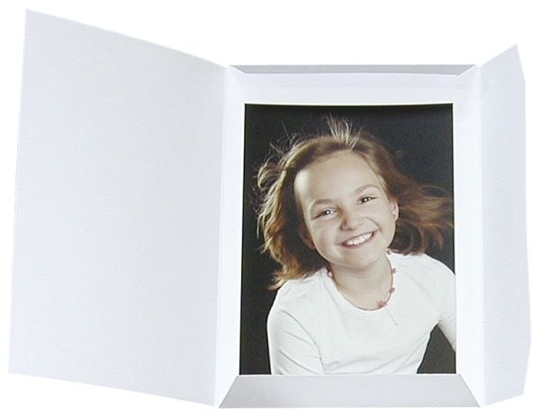 Daiber 09032, Fotoark kartong, Hvit, 130 mm, 180 mm, 100 stykker