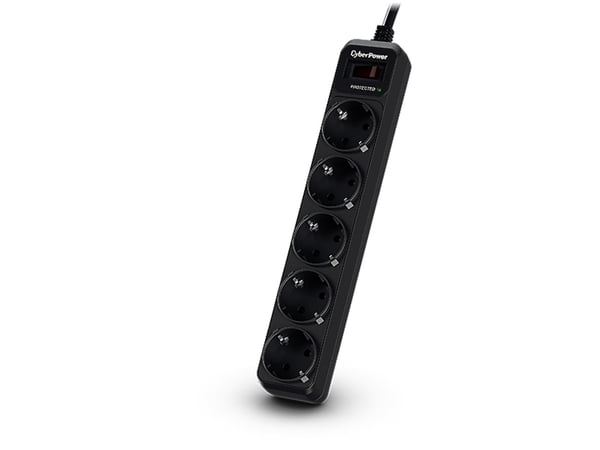 CyberPower Essential B0520SC0-DE - Overspenningsavleder - AC 200 - 250 V - utgangskontakter: 5