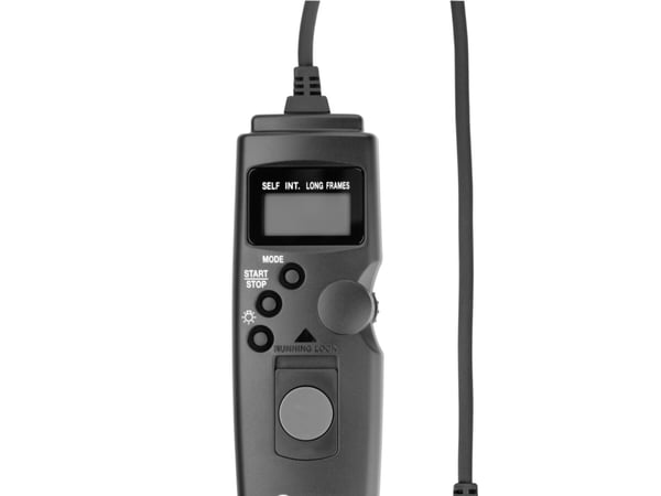 Canon TC-80N3 - Kamerafjernkontroll - display - LCD - kabel - svart - for EOS 2000, 250, 850, 90, Kiss X10, Kiss X90, R, Rebel SL3, Rebel T7, Rebel...