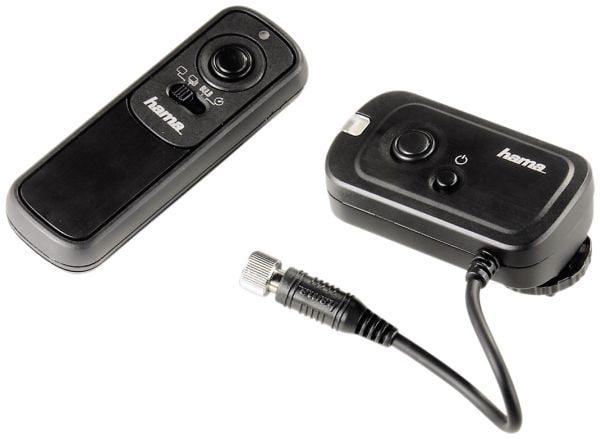 Hama "DCCSystem" Base Wireless Remote Release - Kamerafjernkontroll - svart - for Canon EOS 60; Panasonic Lumix G DMC-GF1CEG-P, GF1EG-R, GF1G-K, GF...