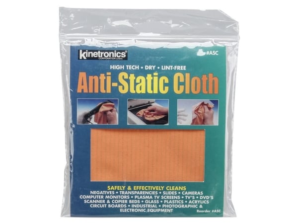 Kinetronics Anti-Static Tiger Cloth ASC - Antistatisk klut
