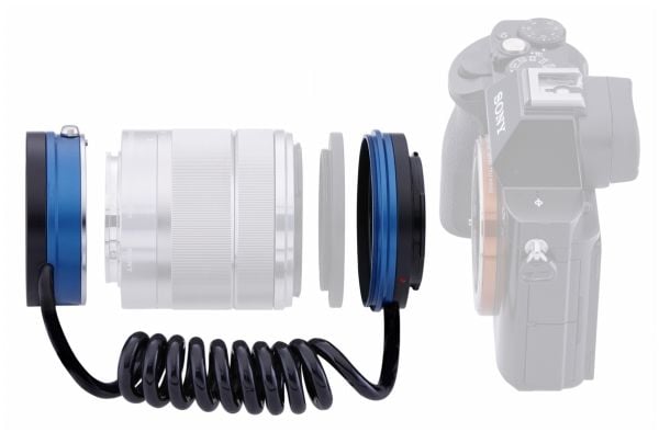 Novoflex NEX-RETRO, Sony E, Sony E, Svart, Blå, 160 g