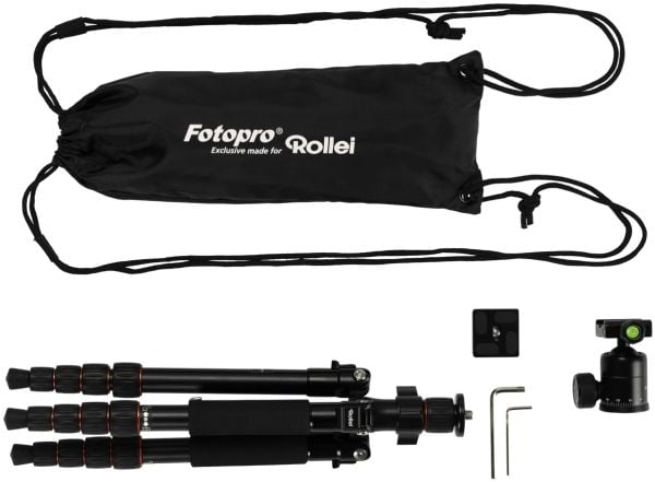 Rollei Compact Traveler No. 1 - Tripod - med Rollei FPH-53P