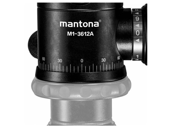 mantona Onyx 12 kuulapää (21459)