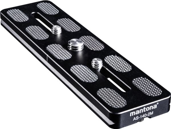 Mantona stativ Mantona AS-140-2M quick release-platta