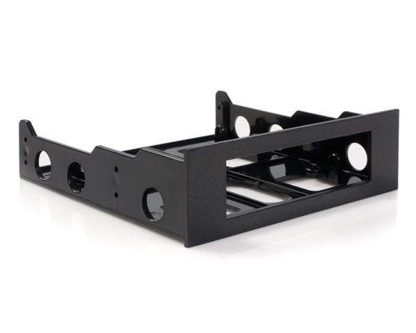 StarTech.com BRACKETFDBK, 13,3 cm (5.25"), Etupaneeli, musta, 3.5", Muovi, 133,4 mm