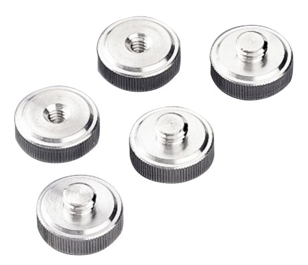 Hama Tripod Conversion Screws - Monteringsskrueadapter for tripodkamera (fra 3/8" til 1/4") (en pakke 5)