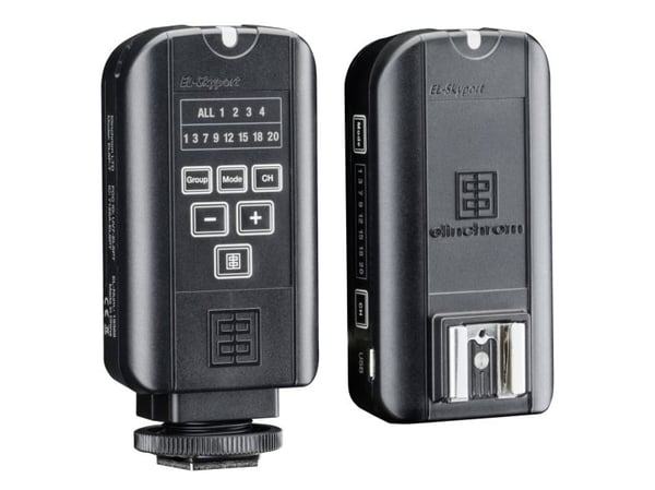 Elinchrom 19370, Radioutløser, 16 kanaler, 2400 MHz, 200 m, Sort, 1 stykker