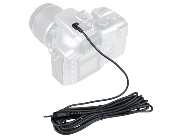 Walimex - Salaman synkronointikaapeli - DC uros mono uros - 4,2 m