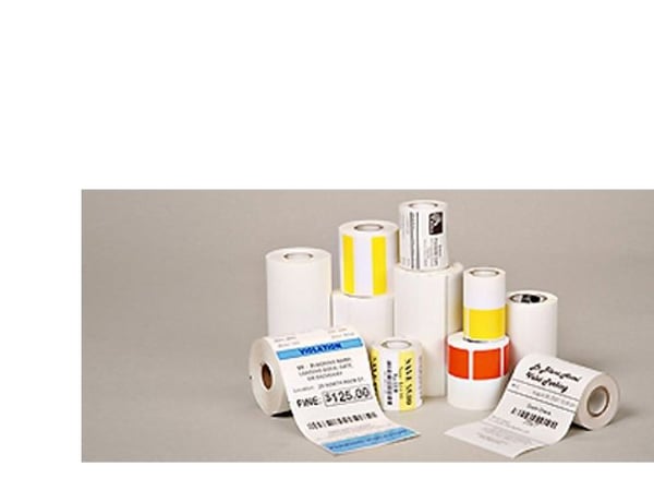 Zebra 8000D - Obestruket - Rulle (10,16 cm x 31,7 m) 16 rulle (rullar) kvittopapper - för Zebra RW 420, RW 420 Print Station, MC55/MC65 version; QL...