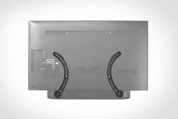One For All WM 5211 - Monteringssett (2 soundbar-fester) - for soundbar - skjermstørrelse: 32"-84" - på flatpanel, på bunnen av flatpanel