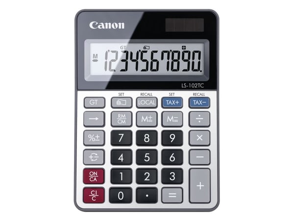 Canon LS-102TC - Skrivbordskalkylator