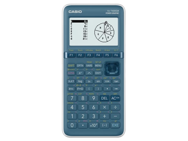 Casio fx-7400GIII, 190 g