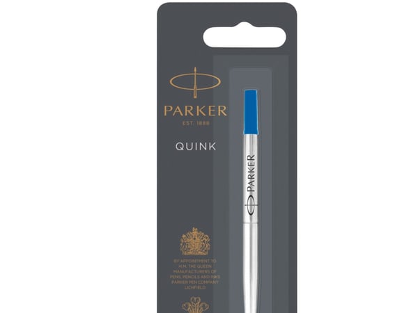 Parker 1950324, Blå, Medium, Rustfritt stål, 0,5 mm, Kulepenn, 1 stk