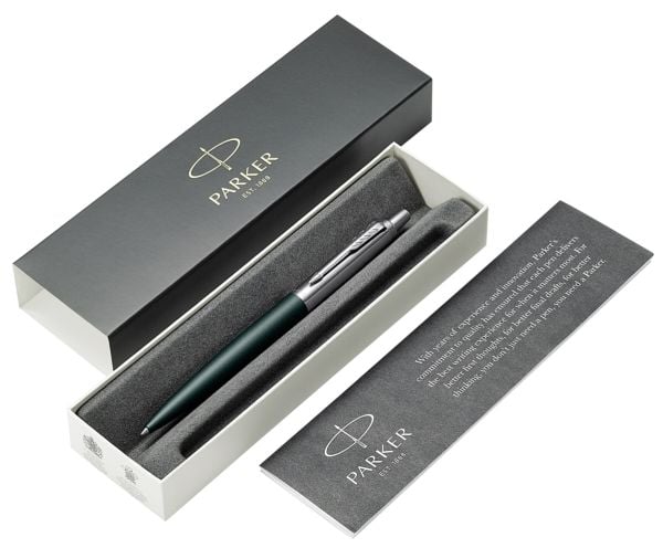 Parker 2068511, Klips, Uttrykkbar kulepenn med hengefeste, Blå, 1 stykker, Medium
