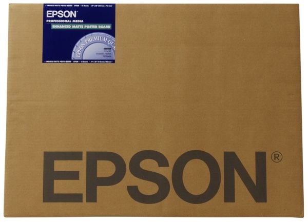 Epson Enhanced Matte Posterboard, DIN A3+, 800 g/m², 20 arkkia, Matta, 1270 µm, 800 g/m²