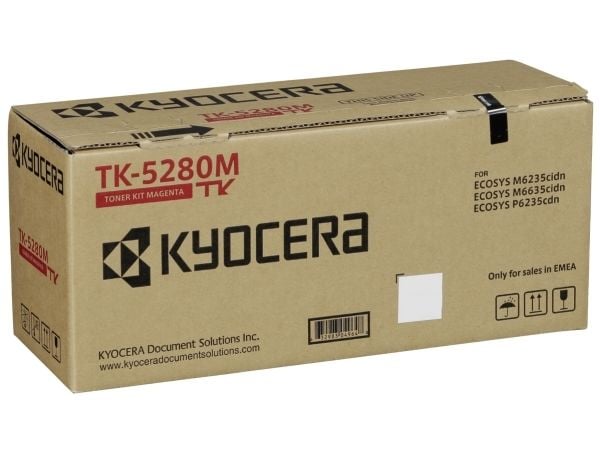 Kyocera TK 5280M - Magenta - original - tonersett - for ECOSYS M6235cidn, M6235CIDN/KL3, M6635cidn, M6635CIDN/KL3, P6235cdn, P6235CDN/KL3