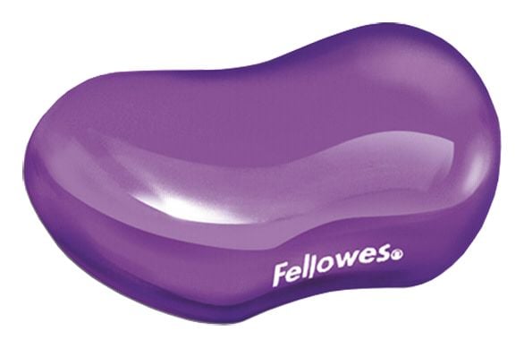 Fellowes Gel Crystal Flex - Handledskudde - lila