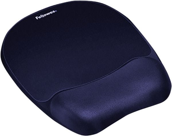Fellowes - Musmatta med handledsstöd - safirblå