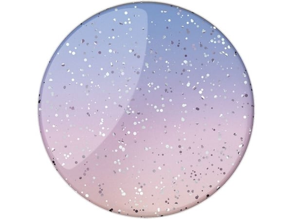 PopSockets Swappable PopGrip - Multifunksjonsholder for mobiltelefon - Glitter Morning Haze - multifarge