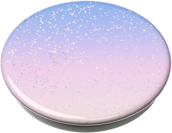 PopSockets Swappable PopGrip - Multifunksjonsholder for mobiltelefon - Glitter Morning Haze - multifarge