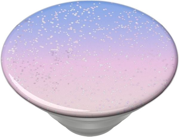 PopSockets Swappable PopGrip - Multifunksjonsholder for mobiltelefon - Glitter Morning Haze - multifarge