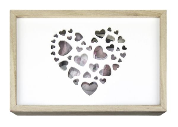 ZEP LOVE BOX USB, Lager boks, Hvit, Tre, Rektangulær, Tre, Monokromatisk, 275 mm