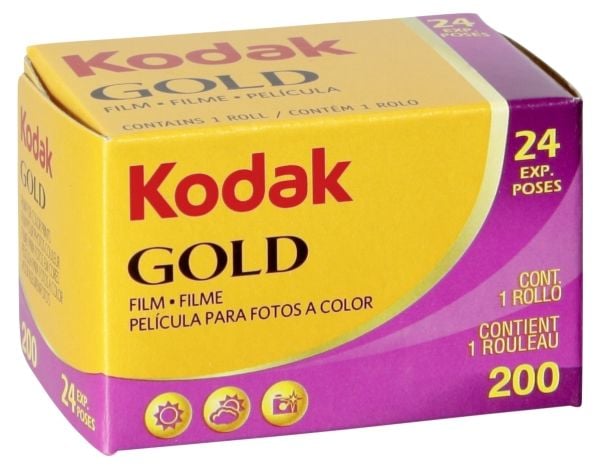 Kodak Gold 200 - Fargeduplikatfilm - 135 (35 mm) - ISO 200 - 24 eksponeringer