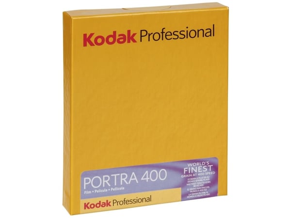 Kodak PROFESSIONAL PORTRA 400 - Färgfilm - 4 x 5" - ISO 400 - 10 ark