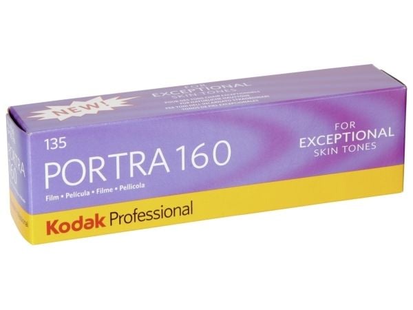 Kodak PROFESSIONAL PORTRA 160 - Fargeduplikatfilm - 135 (35 mm) - ISO 160 - 36 eksponeringer - 5 ruller