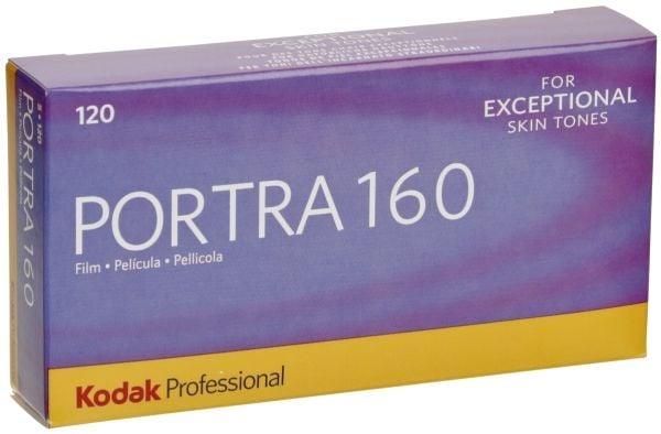 Kodak PROFESSIONAL PORTRA 160 - Fargeduplikatfilm - 120 (6 cm) - ISO 160 - 36 eksponeringer - 5 ruller