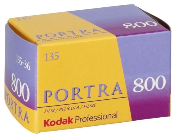 Kodak PROFESSIONAL PORTRA 800 - Fargeduplikatfilm - 135 (35 mm) - ISO 800 - 36 eksponeringer