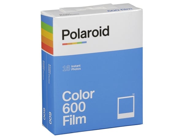 Polaroid - Hurtigvirkende fargefilm - 600 - ASA 640 - 8 eksponeringer - 2 kassetter