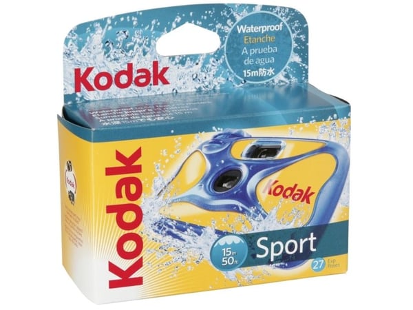 Kodak MAX Water & Sport - Vanntett engangskamera - 35mm