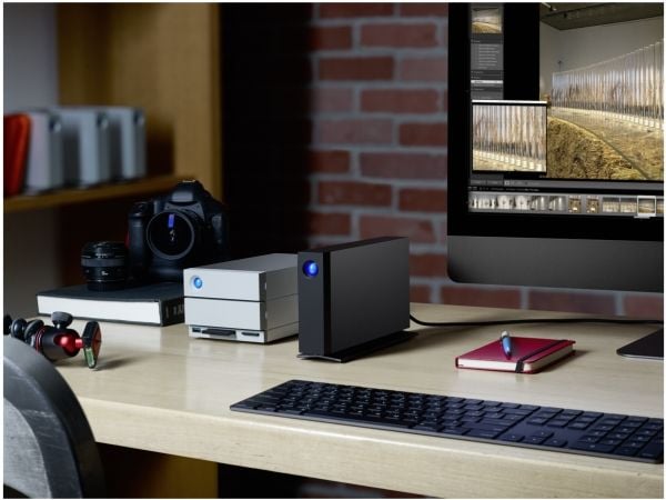LaCie d2 Professional STHA10000800 - Harddisk - 10 TB - ekstern (stasjonær) - USB 3.1 (USB-C kontakt) - med Seagate Rescue Data Recovery