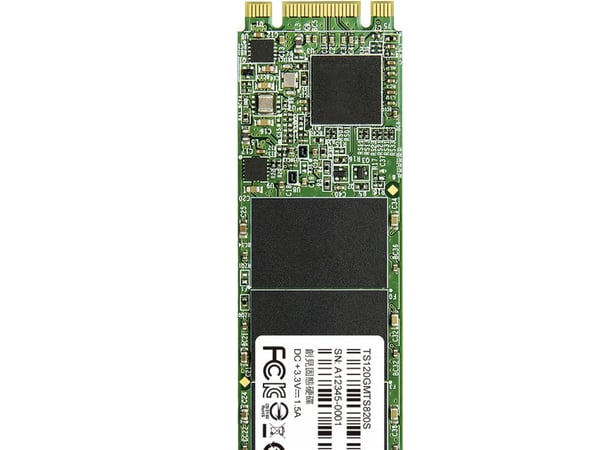 Transcend MTS820 - SSD - 120 GB - intern - M.2 2280 - SATA 6Gb/s