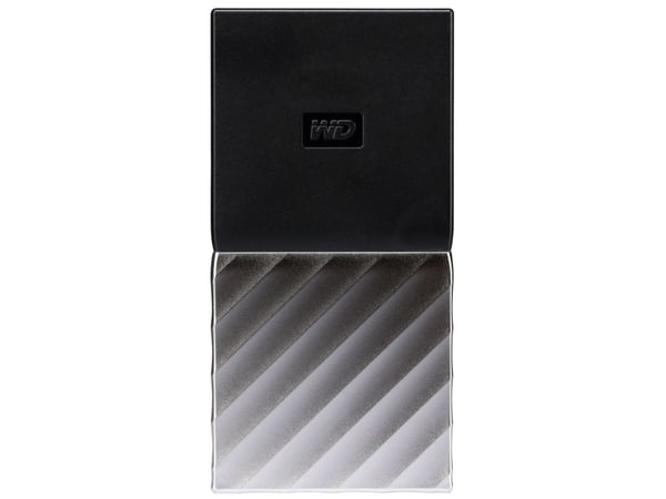 Western Digital My Passport SSD, 2 TB, USB Type-C, 3.2 Gen 1 (3.1 Gen 1), 540 MB/s, Musta, Hopea