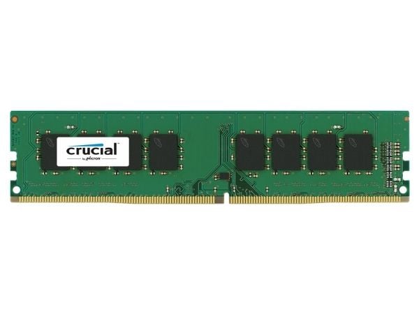 Crucial - DDR4 - modul - 8 GB - DIMM 288-pin - 2400 MT/s / PC4-19200 - CL17 - 1.2 V - ikke-bufret - ikke-ECC