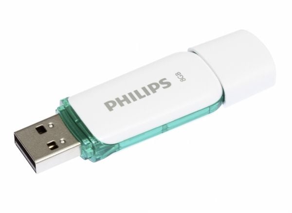 Philips FM08FD70B Snow edition 2.0 - USB-flashstasjon - 8 GB - USB 2.0