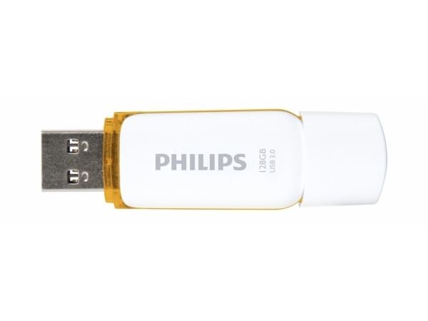 Philips FM12FD75B Snow edition 3.0 - USB-flashstasjon - 128 GB - USB 3.0 - snøhvitt