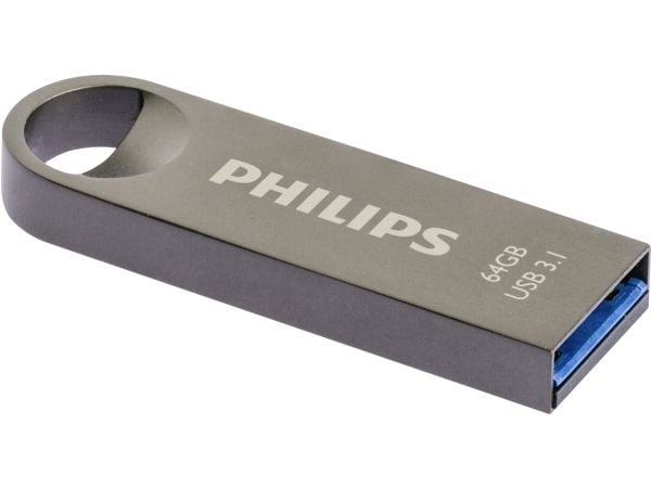 Philips FM64FD165B Moon edition 3.1 - USB-flashstasjon - 64 GB - USB 3.1