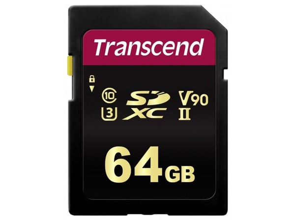 Transcend 700S - Flashminnekort - 64 GB - Video Class V90 / UHS-II U3 / Class10 - SDXC UHS-II