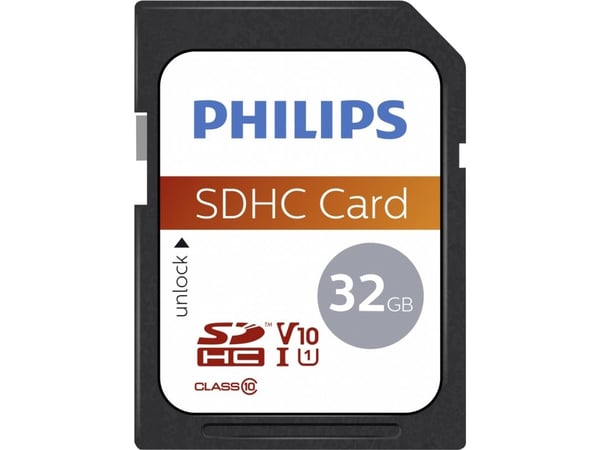 Philips FM32SD45B - Flashminnekort - 32 GB - Class 10 - SDHC