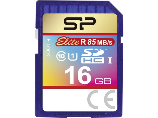SILICON POWER Elite - Flash-minneskort - 16 GB - Class 10 - SDHC UHS-I