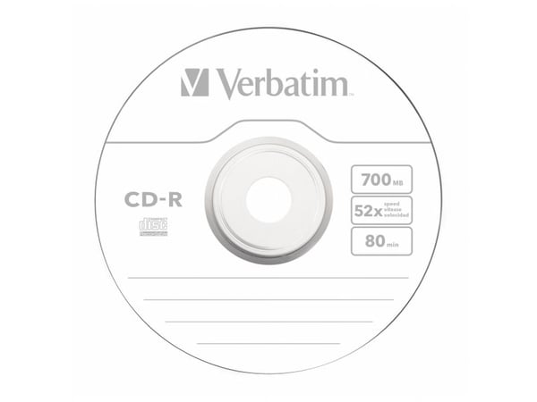 Verbatim - 50 x CD-R - 700 MB (80 min) 52x - spindel