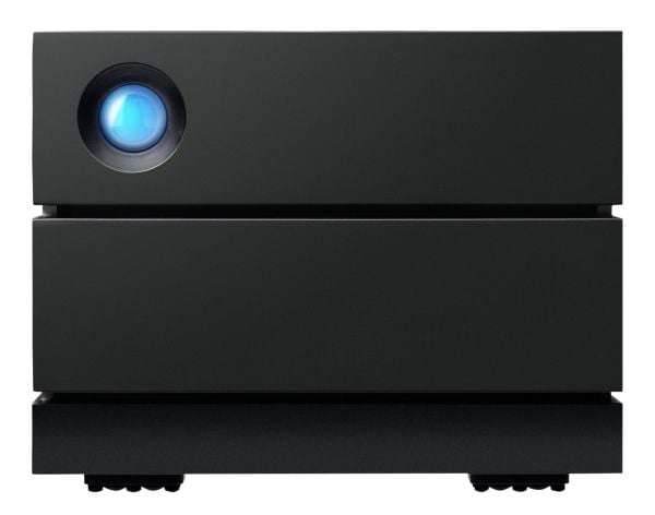 LaCie 2big RAID STHJ8000800 - Harddiskarray - 8 TB - 2 brønner - HDD 4 TB x 2 - USB 3.1 Gen 2 (ekstern) - med 5-års Rescue Data Recovery Service Plan